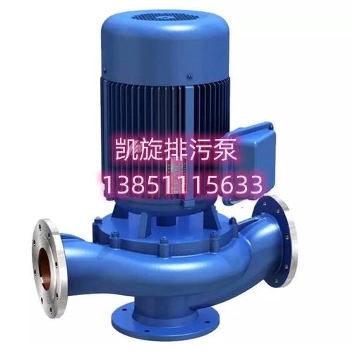 GW型管道式无堵塞排污泵使用条件与产品特点